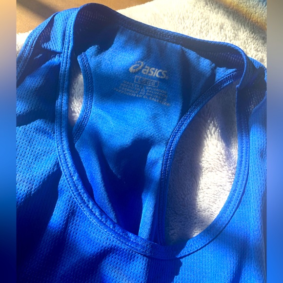 Asics Blue Tank Top - Picture 6 of 7